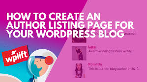 Then follow the instructions in the windows tab. How To Create An Author Listing Page For Your Wordpress Blog