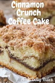 Bisquick Coffee Cake Sour Cream Cinnamon Crunch Coffee Cake Recipe Best Coffee Cake Recipe Coffee Cake Recipes Easy Coffee Cake Recipes