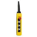 XACA882H44 - Pendant control station, Harmony XAC, plastic, yellow ...