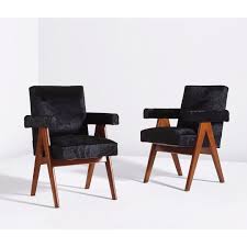Pierre Jeanneret Pair Of Committee Chairs 1959 Chair Furniture Unique Furniture