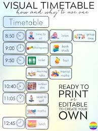 Best Scheduling For The Special Education Classroom Images On Free College Planner Stickers Generous Visual Timetable Early Years Classroom Classroom Schedule