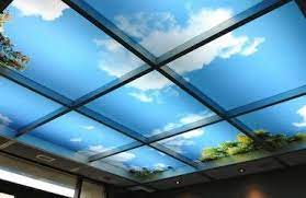 It's narrow here, could that cause unwanted reflections? Sky Ceiling Panels Best Selling Fluorescent Ceiling Light Covers Drop Ceiling Lighting Ceiling Light Covers Sky Ceiling