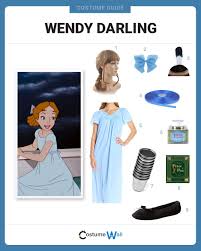 Dress Like Wendy Darling Disney Characters Costumes Movie Character Costumes Disney Costumes Diy