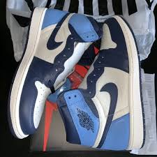 Nike Shoes Jordan Obsidian Unc Blue Retro High Og Poshmark