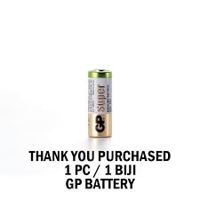 Maybe you would like to learn more about one of these? Gp Super Alkaline Batteries 12v 23a Remote Control Switch 1 Biji 5biji Bateri Shopee Malaysia