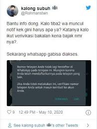Nomor wa baim wong sekarang. Sedang Marak Terjadi Inilah Pertanda Jika Whatsapp Di Ponsel Kalian Sedang Dibajak Akan Muncul Notifikasi Ini Di Ponsel Begini Cara Mengatasinya Semua Halaman Pop Grid Id