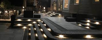 Led Landscape Lighting Nj Hardscape Lighting For Patios Pools Driveways Walkways Steps Etc