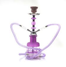 Tanya Hookah Kit II 2 Hose w Shisha and Coil Purple