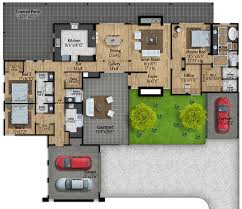 That is why we offer this special collection of plans with lots of great photographs. Mid Century Modern House Plan With Courtyard 430010ly Architectural Designs House Plans