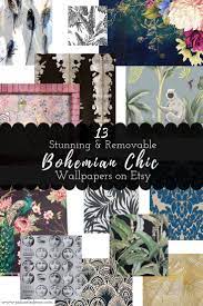 Then if you decide you want to do something. 13 Stunning Removable Wallpapers That Seize Boho Beautifully J Adore Le Decor
