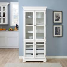 Tall Slim White China Cabinet Alexandria Rc Willey Furniture Store White China Cabinets Kitchen Remodel Cost Pantry Cabinet