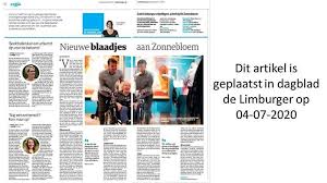 Met deze app lees je elke dag de krant met haar wekelijkse bijlagen en extra's. De Zonnebloem In Dagblad De Limburger Hoofdartikel De Zonnebloem
