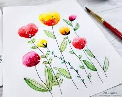 Técnicas de dibujo con acuarelas para principiantes. 1001 Ideas De Dibujos Con Acuarelas Inspiradoras En Fotos Acuarela Acuarela Facil Dibujos Con Acuarelas