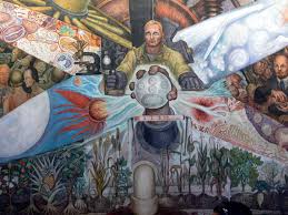 Sueño De Una Tarde Dominical En La Alameda Central Significado Diego Rivera S Psychedelic Rockefeller Center Mural Was Destroyed Before It Was Finished 1934 Diego Rivera Frida And Diego History Painting