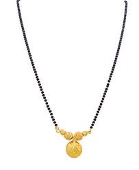 At malabar gold and diamonds, you will find a great range of beautiful gold jewellery mangalsutra. Buy Bfc Best Maharashtrian Design Black Beads Gold Plated Mangalsutra For Women At Amazon In