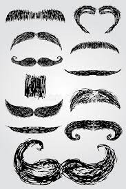 How to draw a mustache. Hand Draw Sketch Moustache Stock Vector Illustration Of Drawn Head 40486741