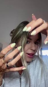 Yellow Nail Extension