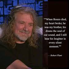 Just watched an interview with Robert Plant