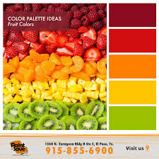 Imagine the fresh fruits in your refrigerator coming out and making juicy splashes on your home walls. Paint Save Fruit Palette Colorideas Facebook
