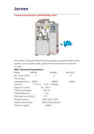 Differences were correlated with modifications to the phase diagram related to the ability for liquid crystal formation. Jornen Machinery Capsule Filling Machine Suitable For Powder Pellets Granules Herbs Vitamins Njp500 800 1200 Jornen Machinery Co Ltd Pdf Catalogs Technical Documentation Brochure