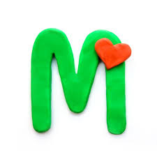 The real reasons why we choose that special someone. Photo Of Green Plasticine Letter M Id 115449279 Royalty Free Image Stocklib