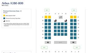 Airbus Industrie A380 800 Jet Seating Chart Airbus Industrie