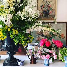 Based in the heart of noho, adore floral inc. The Land Gardeners Flowers Floral Arrangements Wedgwood Jasperware Vase Blue The Glam Pad