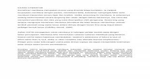 Dapat dilihat misalnya dalam annual review of. Contoh Kajian Literatur