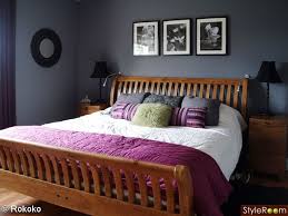 Grey is currently the decorating color of choice and people are looking for ways to add this simple and easy neutral color to achieve this look start with medium grey walls. Bedroom Albums Interior Decoration Design Styleroom Gray Bedroom Walls Purple Bedding Furniture