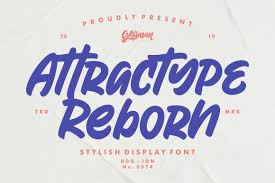 Gfs galatea slab serif font has reduced stroke read more. Attractype Reborn In Fonts On Yellow Images Creative Store