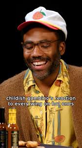 @donaldglover's reaction to every wing