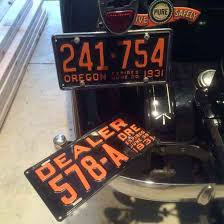 Getting an oregon drivers license begins with gathering the necessary supporting documents that demonstrate that a motorist meets the state's eligibility requirements. Vintage Very Rare 1931 Oregon Dealer License Plate