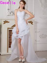 Maybe you would like to learn more about one of these? High Low Empfang Brautkleider Moderne Weiss Hallo Lo Braut Kleider Kurze Vordere Lange Zuruck Zweite Hochzeit Kleider Nach Mass 2019 Short Front Wedding Gownswedding Dress Aliexpress