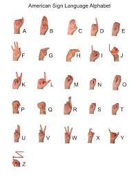 Free Printable Alphabet Chart Pdf Sign Language Alphabet