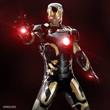 Black And Gold Iron Man Action Figure We Really Needed A Black And Gold Iron Man Suit Iron Man Suit Iron Man Marvel Iron Man
