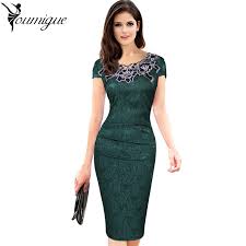 Check out our tulle robe selection for the very best in unique or custom, handmade pieces from our women's clothing shops. Acheter Vente En Gros Youigue Robe Dete Femmes Bureau Vintage Floral Brode Crayon Soiree Robes Bresil Vestine De Festa Vestidos Robe De 15 62 Du Douban Fr Dhgate Com