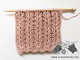 Learn how to knit and purl stitches. Ribbed 3x2 Knit Stitch Pattern Crazy Hands Knitting