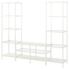 Vittsjo Tv Mobel Kombination Weiss Glas Ikea Deutschland Tv Mobel Tv Mobel Kombination Regal