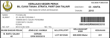 Cukai tanah sangat mudah, hanya memerlukan penilaian tanah itu. Pdt Selama