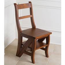 The Benjamin Franklin Library Ladder Chair Hammacher Schlemmer Library Chair Design Ladder Chair Library Ladder