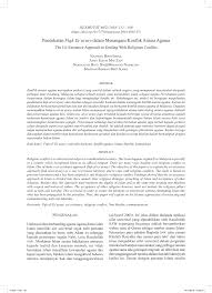 Kalendar ini telah dirujuk dan diterbitkan semula berdasarkan panel pakar falak dari jabatan kemajuan islam malaysia (jakim). Pdf Pendekatan Fiqh Ta Ayusy Dalam Menangani Konflik Antara Agama The Co Existence Approach In Dealing With Religious Conflict