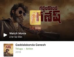 The search bar in zee 5 is efficient too. Varun Tej S Gaddalakonda Ganesh Streaming On Hotstar Vip Social News Xyz Hindi Movies Movies To Watch Movies