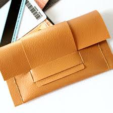 Take one of the three squares and fold it in half. Diy Credit Card Holder Craftgawker