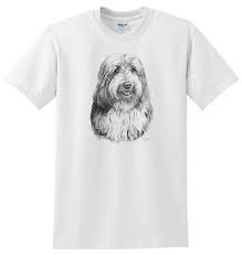 Amazon Com Mike Sibley Bearded Collie T Shirt Clothing