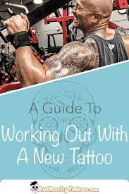Working Out With A New Tattoo Is Incredibly Risky Take A Look At Our Hints Tips To Ensure You Know What To Tattoo Aftercare Tips Healing Tattoo New Tattoos