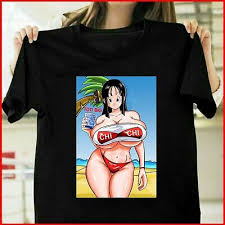 Too Big Chichi HOt Girl Dragon Ball Z japan anime T-shirt Size S_5XL | eBay