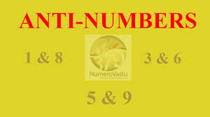 anti numbers in numerology