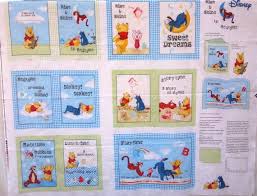 New Cotton Disney Winnie The Pooh Rise By Victorianwardrobe 5 99 Soft Book Winnie The Pooh Fabric Book