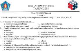 Soal olimpiade mipa sd pemula. Contoh Soal Olimpiade Ipa Sd Tingkat Kabupaten Dapatkan Contoh Cute766