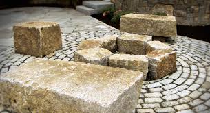 Natural Stone Firepit Landscaping Maine Gnome Landscape Design Masonry Maintenance
